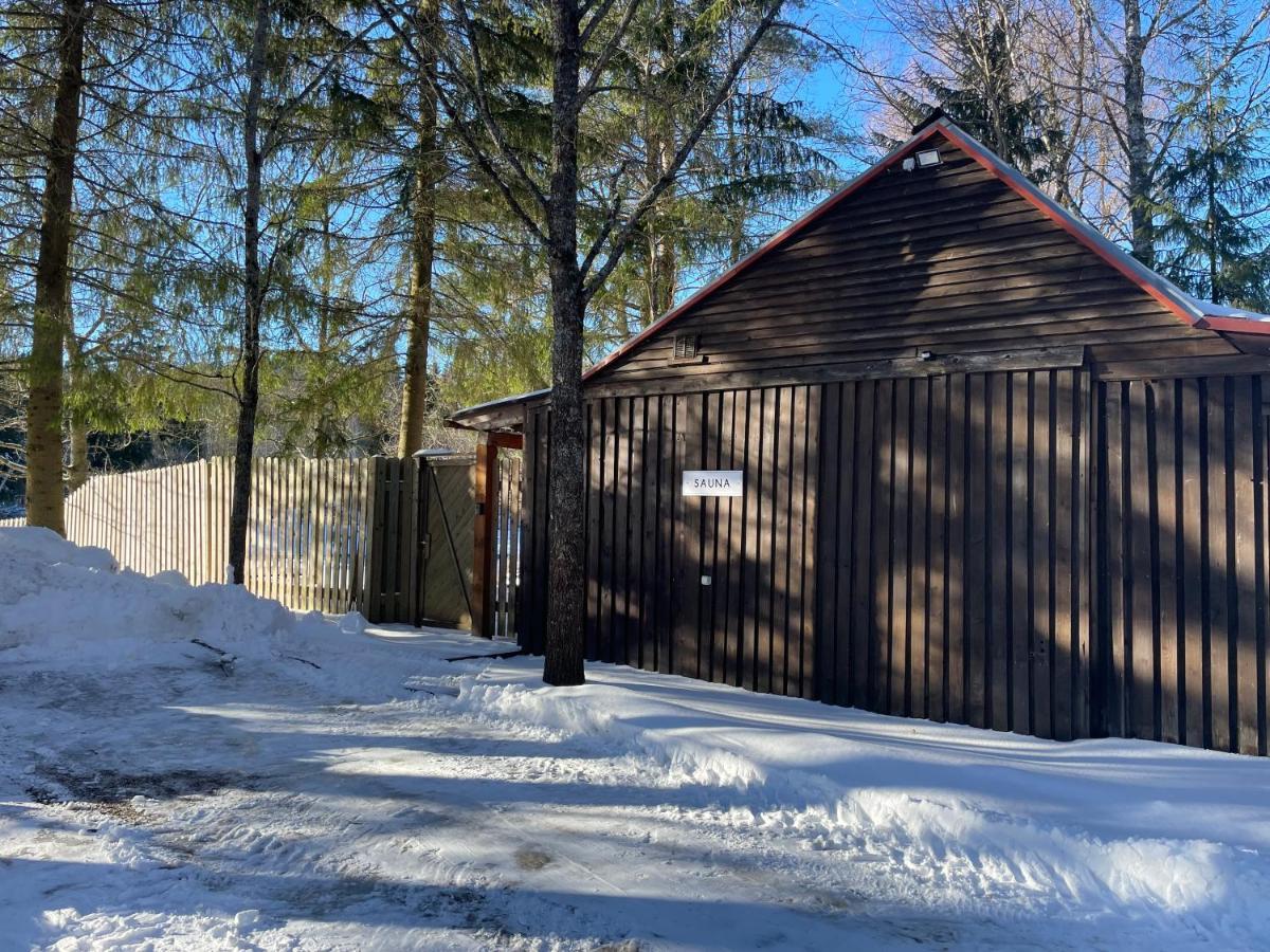 Holiday House With Sauna Cēsis 외부 사진